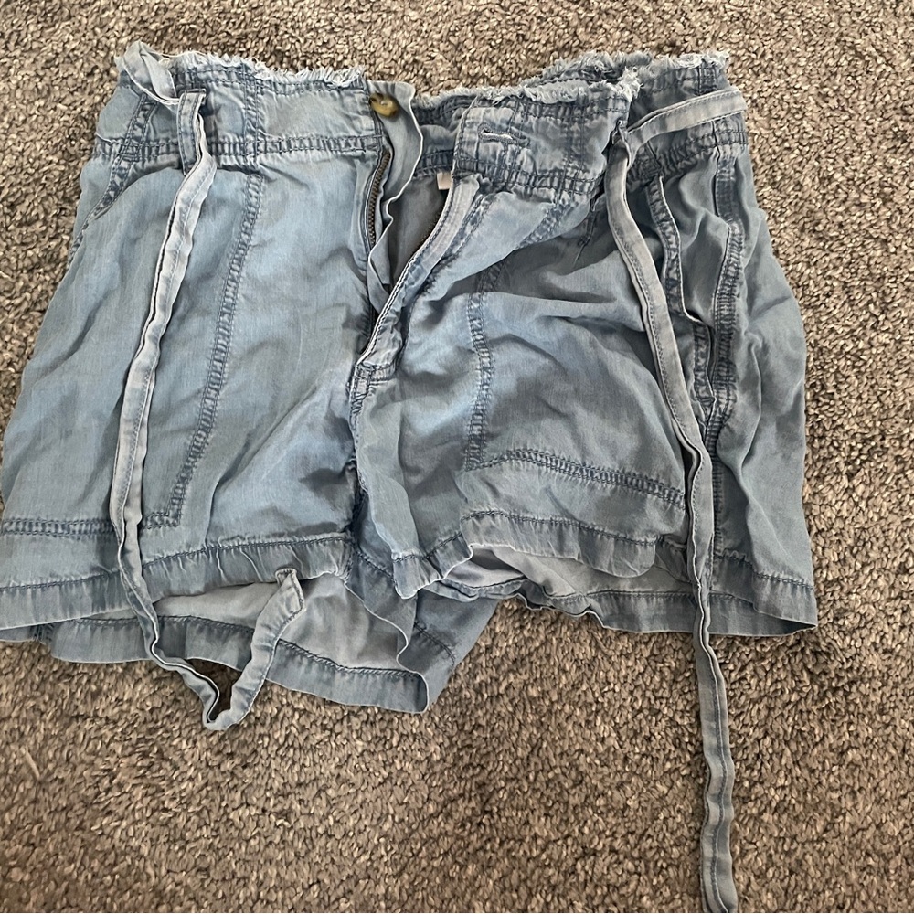 a.n.a Denim Blue Casual Shorts